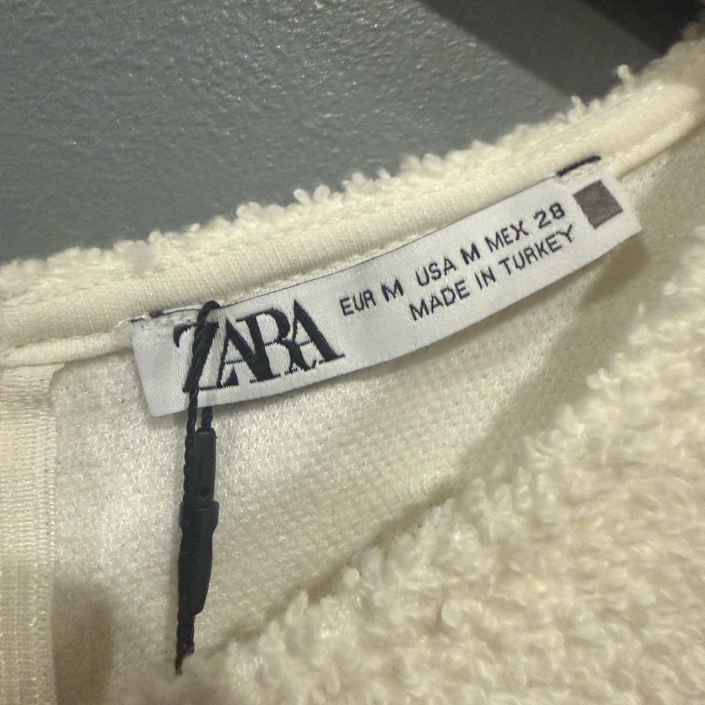 *NEW WITH TAGS* Zara Women's Size M Textured Mini Dress - Picture 7 of 10
